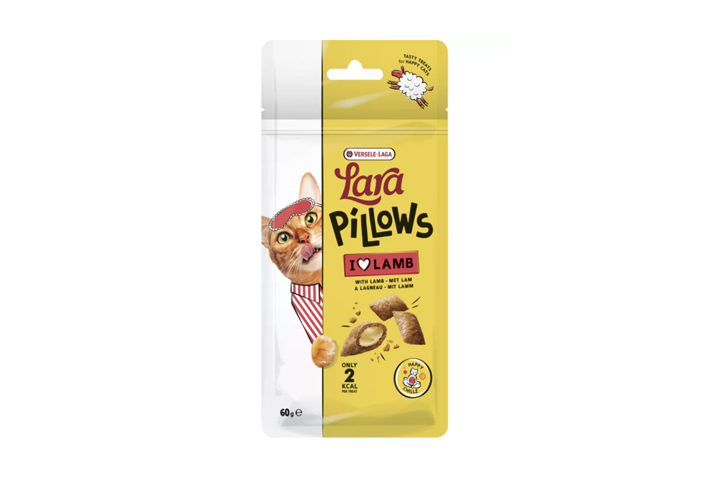 Versele-Laga Lara Snack Pillows with Lamb -cicáknak